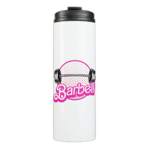 Hantel - rosa thermosbecher