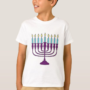 Hanukah Menorah T-Shirt