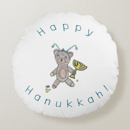 Hanukah Rundkissen Rundes Kissen