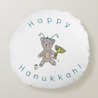 Hanukah Rundkissen Rundes Kissen