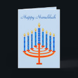 Hanukka Grußkarte Feiertagskarte<br><div class="desc">Hanukka Grußkarte</div>
