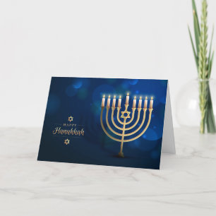 Hanukka Grußkarte Feiertagskarte