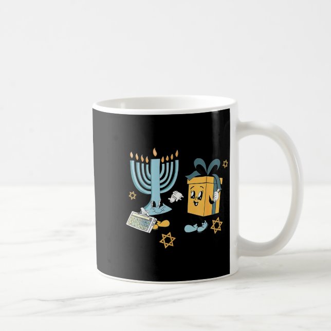 Hanukkah Aac Speech Therast Slp Communication Acce Kaffeetasse (Rechts)