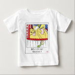 Hanukkah Baby Fine Jersey T - Shirt "Dreidel in Bo<br><div class="desc">Personalisieren Sie, indem Sie Text löschen und Ihre eigenen hinzufügen. Wählen Sie Ihren bevorzugten Schriftart Stil, Größe und Farbe. Danke, dass ihr angehalten und vorbeigekommen seid! Viel geschätzt! Happy Chanukah/Hanukkah! Stil: Baby Fine Jersey T - Shirt Ihre Suche nach dem ultimativen Säugling T - Shirt ist offiziell beendet. Dieses Baumwoll-T-Shirt...</div>