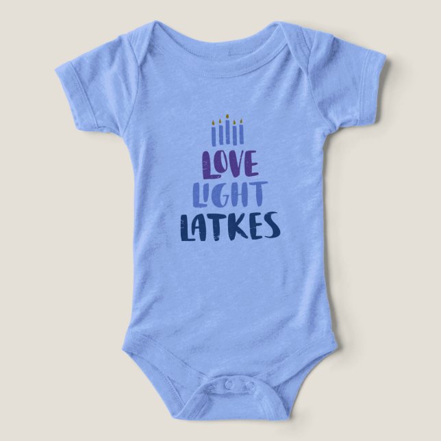 Hanukkah baby ones (Design Recto)