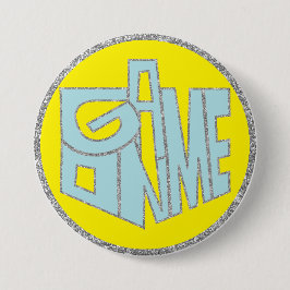 Hanukkah Button, Spiel am Blue Dreidel Button