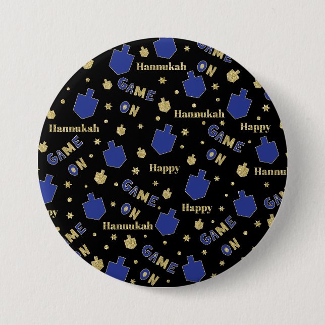 Hanukkah Button, Spiel Button (Vorderseite)