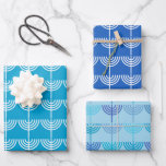 Hanukkah Chanukah Chanukkiah Menorah Pattern Geschenkpapier Set<br><div class="desc">Hanukkah Chanukah Chanukkiah Menorah Muster Wrapping Paper Sheets. Schönes minimalistisches geometrisches Design für das jüdische Lichtfestival.</div>