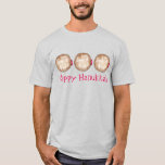 Hanukkah Chanukah Juwish Holidays Jelly Doughnut T-Shirt<br><div class="desc">Eine originelle Abbildung eines mit Zucker überzogenen Gelees. Perfekt für Hanukkah! Diese Chanukah Illustration ist auch auf anderen Produkten verfügbar. Sehen Sie nicht, wonach Sie suchen? Brauchen Sie Hilfe bei der Anpassung? Kontaktieren Sie Rebecca, um etwas für Sie entworfen zu haben.</div>