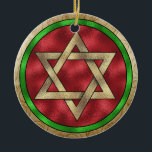 Hanukkah - Chanukah Stern von David Ornament<br><div class="desc">Denken Sie an Themen! Spielen Sie mit Hintergrundfarben, fügen Sie Text hinzu oder löschen, und (für ein bisschen eine zusätzliche Gebühr hier bereits hinzugefügt, aber kann gelöscht werden) passen Sie den Rücken mit Bildern, Farbe, Ihr Logo / Geschäftsinfos, etc.! Diese sind auch ideal für Geschenke oder als Finishing-Touch des Unterrichts...</div>
