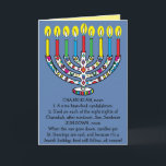 Hanukkah Chanukiah Funny Menorah Feiertagskarte<br><div class="desc">Hanukkah/Chanukah, Funny Hanukiah/Chanukiah Holiday Grußkarte. Genießen Sie meine neueste "define" Grußkarte. Diese humorvolle "Hanukiah" Ferienkarte ist genau das Richtige für alle Ihre Freunde und Familie in diesem Jahr. Wie immer können Designelemente bearbeitet werden: verschoben, verändert, gedreht usw. Die Hintergrundfarbe kann geändert werden. Personalisieren Sie, indem Sie Text löschen und Ihre...</div>