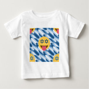 hanukkah chanukkah emoji baby t-shirt