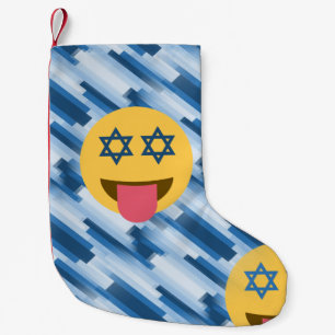 hanukkah chanukkah emoji weihnachtsstrumpf xmas kleiner weihnachtsstrumpf