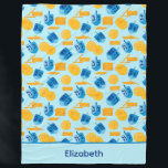 Hanukkah Dreidel Game Gelt Dark Blue Fleecedecke<br><div class="desc">Hanukkah Dreidel Game Gelt Dunkelblaues Personalisiertes Muster. Chanukah dreidels in blau.</div>