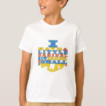 Hanukkah "Dreidel Play" Kid's T - Shirt<br><div class="desc">Hanukkah "Ich habe ein kleines Dreidel... " Wählen Sie aus vielen verschiedenen Shirt-Farben, Stilen und Größen für dieses Design! Danke, dass du angehalten und eingekauft hast! Viel geschätzt! Happy Chanukah/Hanukkah! Stil: Kids' Hanes TAGLESS® T - Shirt warten, bis Sie dieses taglose Abschlag auf Ihrer Niere bekommen. Es wird seinen alltäglichen...</div>