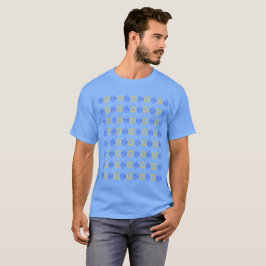 Hanukkah Dreidels + Sterne T-Shirt