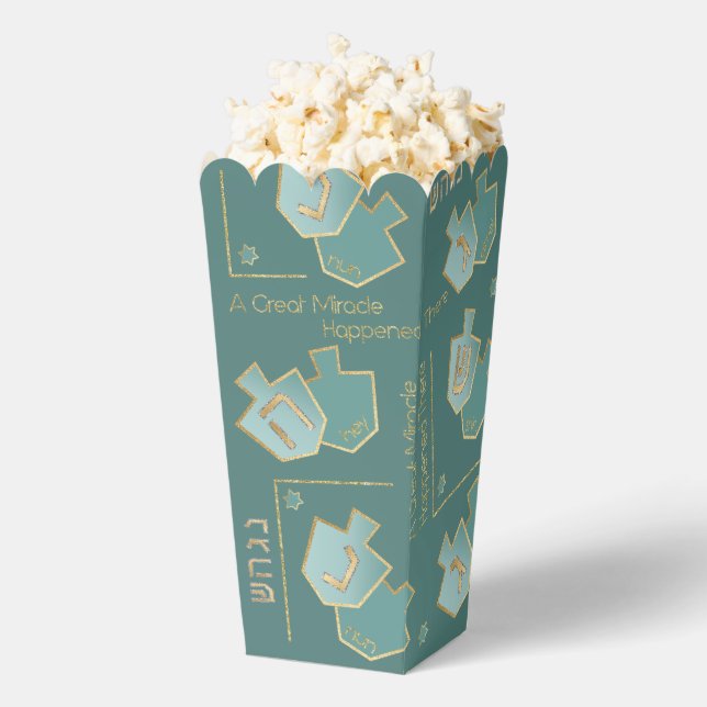 Hanukkah Ein großes Wunder Geschenkschachtel (Geplatzt)