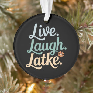 Hanukkah en direct rire Latke drôle vacances famil