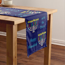 Hanukkah Farbige Menorot