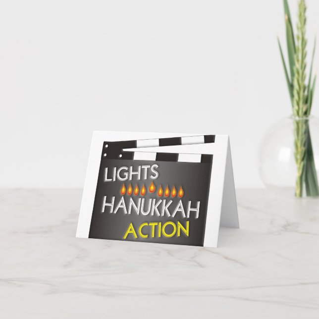 Hanukkah Feiertagskarte (Vorderseite)