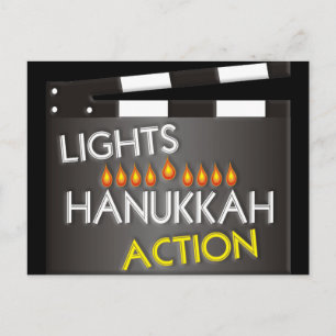 Hanukkah Feiertagspostkarte