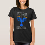 Hanukkah Festival der Lichter Latke Hanuka jüdisch T-Shirt<br><div class="desc">Hanukkah Festival der Lichter Latke Hanuka jüdische Chanukah</div>