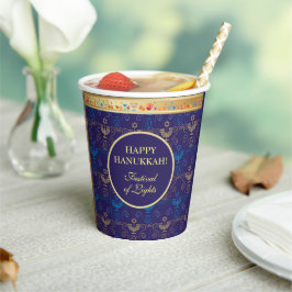 Hanukkah Festival of Lights Party Pappbecher
