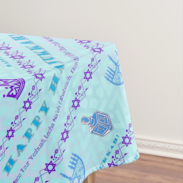 Hanukkah Festival Tischdecke (Beispiel)