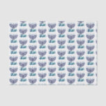 Hanukkah Floral Menorah Muster Seidenpapier<br><div class="desc">Hanukkah Illustration von Cindy Bendel. Sie können die Mustergröße ändern,  um die Menüleiste größer oder kleiner zu machen. Klicken Sie auf die Schaltfläche Bearbeiten,  um das Muster zu ändern.</div>
