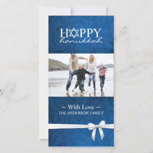 Hanukkah Foto Cards Feiertagskarte