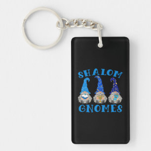 Hanukkah Funny Jewish Shalom Gnomes Chanukah Schlüsselanhänger