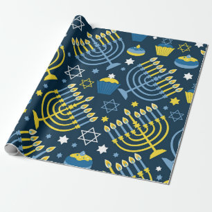 "Hanukkah" Geschenkpapier