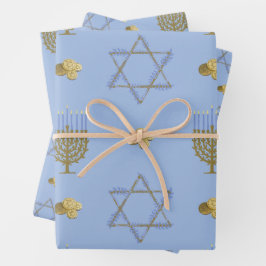 Hanukkah Geschenkpapier Set