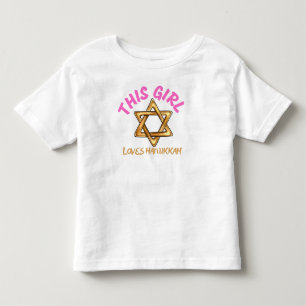 hanukkah, glückliche hanukkah, menorah, chanukah, kleinkind t-shirt