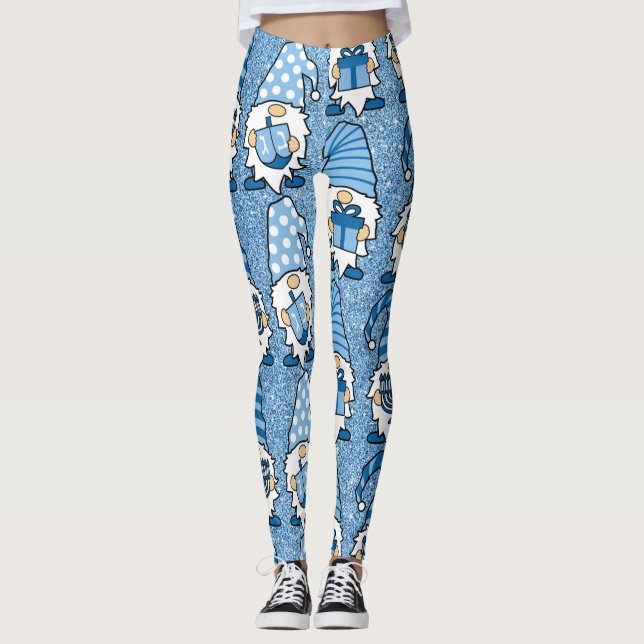 Hanukkah Gnomes Trio Leggings (Vorderseite)