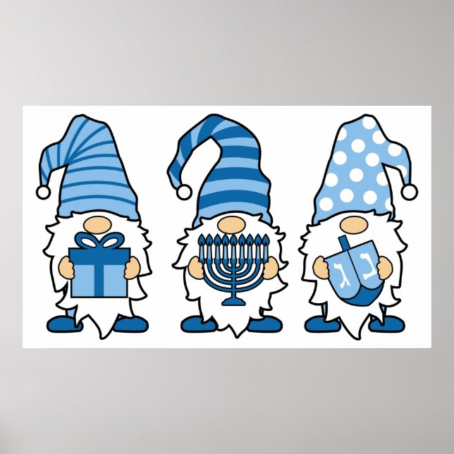 Hanukkah Gnomes Trio Poster (Vorne)