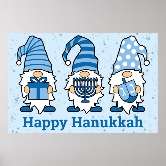 Hanukkah Gnomes Trio Poster (Vorne)