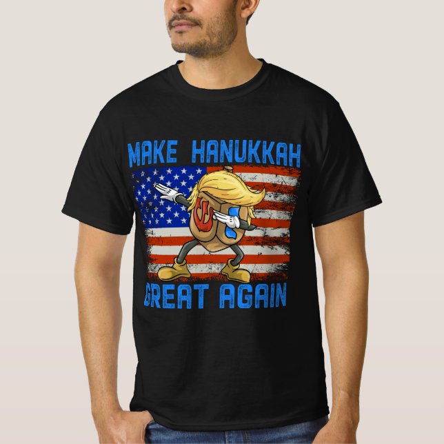 Hanukkah Groß wieder Funny Chanukah T-Shirt (Vorderseite)