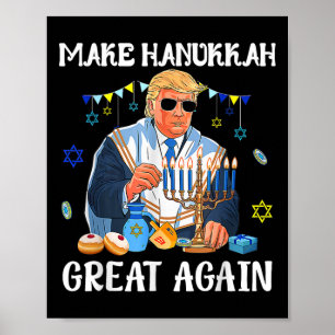 Hanukkah Groß wieder jüdisch Ugly Chanukah Swe Poster