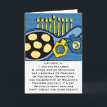 Hanukkah Grußkarte "Kartoffelpfannkuchen" Feiertagskarte<br><div class="desc">Latkes/Potato Pancakes Hanukkah GrußkartePersonalisieren, indem Sie Text löschen und durch Ihre eigene Nachricht ersetzen. Wählen Sie Ihre Lieblings-Schriftart-Größe, Farbe und Stil. Danke, dass Sie anhalten und einkaufen. Sehr geschätzt. Happy Hanukkah/Chanukah/Hanukah :)Größe: Standard (5" x 7")Geburtstage oder Feiertage, gute Tage oder harte Tage, Zazzle’s maßgeschneiderte Grußkarten sind der perfekte Weg, um...</div>