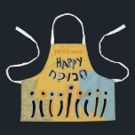 Hanukkah Happy Dancing Candles Schürze<br><div class="desc">Hanukkah Happy Tanzkerzen Schürze. Personalisieren Sie, indem Sie Text löschen und Ihre eigenen hinzufügen. Verwenden Sie Ihren bevorzugten Schriftart Stil, Farbe und Größe. Stellen Sie sicher, dass Sie die Größe und die Farbe des Gurtes auswählen. Alle Designelemente können auf andere Zazzle-Produkte übertragen und bearbeitet werden. Happy Hanukka! Danke, dass du...</div>