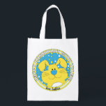 Hanukkah Happy mit Blue Bunny Wiederverwendbare Einkaufstasche<br><div class="desc">Hanukkah Happy mit Blue Bunny, weiße 2-seitige Tasche. Alle Designelemente können bearbeitet werden. Alle bearbeitbaren Texte können gelöscht und durch eine eigene Nachricht ersetzt werden. Verwenden Sie Ihre Lieblingsfarbe, Schriftart und Stil. Happy Hanukkah/Chanukah! Stil: Wiederverwendbare Beutel Grün gehen und retten den Planeten mit unserer wiederverwendbaren Lebensmitteltasche! Diese Tasche ist aus...</div>