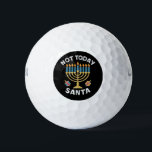 Hanukkah heute nicht Santa jüdische Chanukah Golfball<br><div class="desc">Hanukkah heute nicht Santa jüdische Chanukah</div>