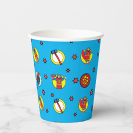 Hanukkah Judah Maccabee 8 oz. Pappbecher