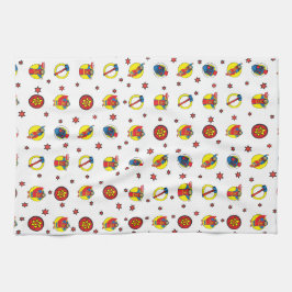 Hanukkah Judah Maccabee Geschirrtuch