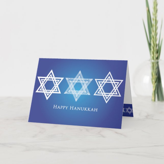 Hanukkah-Karte Feiertagskarte (Vorderseite)
