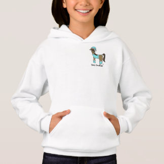 Hanukkah Kayla Horse Hooded Sweatshirt