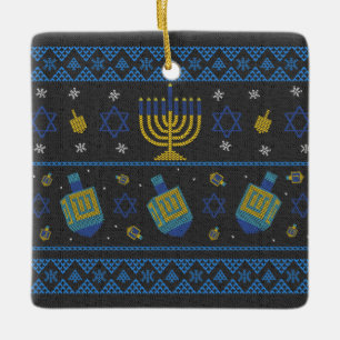 Hanukkah-Keramik Keramikornament