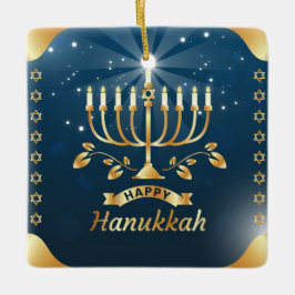 Hanukkah Keramik Ornament