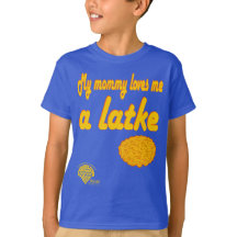 Hanukkah-Kinder-Shirt - "Meine Mami liebt mich seh